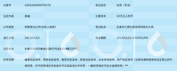長(zhǎng)春市裕升和健康信息咨詢